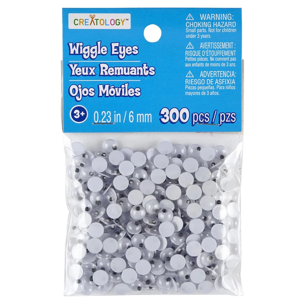 Cheap 👏 12 Packs: 300 ct. (3,600 total) 6mm Flat Back Wiggle Eyes Value Pack by Creatology™ 😉 4 Cheap 👏 12 Packs: 300 ct. (3,600 total) 6mm Flat Back Wiggle Eyes Value Pack by Creatology™ 😉 - Image 2