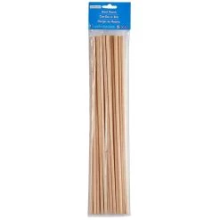 Top 10 โจ 12 Packs: 15 ct. (180 total) 3/16" x 12" Wood Dowels by Creatology™ ๐