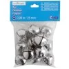 Deals 🛒 12 Packs: 12 ct. (144 total) 25mm Silver Jingle Bells by Creatology™ 🎉 -Cheap Creatology Store 10043510