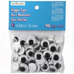 Best deal 👏 12 Packs: 96 ct. (1,1152 total) 15mm Flat Back Wiggle Eyes by Creatology™ 🔥