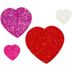 Hot Sale 👍 Foam Glitter Heart Stickers by Creatology™ 🧨 -Cheap Creatology Store 10103924 1