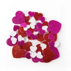 Hot Sale 👍 Foam Glitter Heart Stickers by Creatology™ 🧨