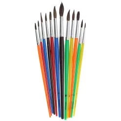 Top 10 🎉 12 Packs: 12 ct. (144 total) Natural Bristle Paintbrushes by Creatology™ 🔥