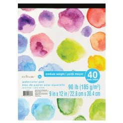 Cheap 🎁 Watercolor Paper Pad by Creatology™, 9" x 12" 🔥