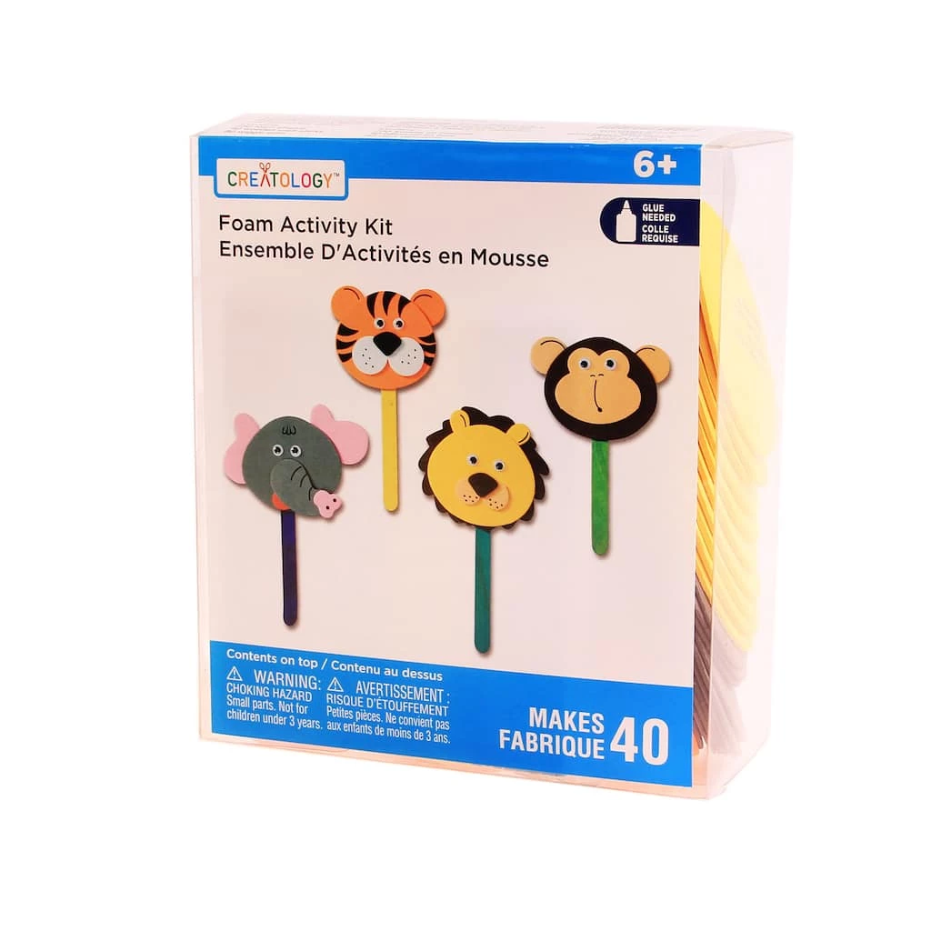 Wholesale ๐ Animal Puppets Foam Activity Kit by Creatology™ โญ 5 Wholesale ๐ Animal Puppets Foam Activity Kit by Creatology™ โญ - Image 3