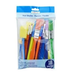 Promo ⭐ 12 Packs: 18 ct. (216 total) Paint Brushes by Creatology® ✔️