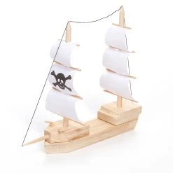Discount ๐ Wooden Model Pirate Ship Kit by Creatology™ ๐