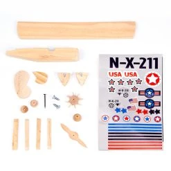Flash Sale 🔥 12 Pack: Spirit of St. Louis Wooden Model Airplane Kit by Creatology™ 🧨 -Cheap Creatology Store 10435817 3 1