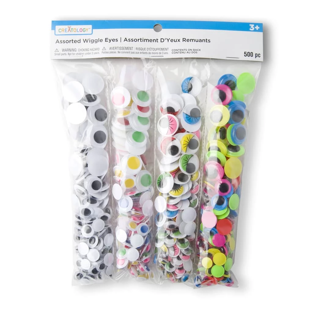 Outlet ❤️ Assorted Wiggle Eyes Pack by Creatology™ 🎉 4 Outlet ❤️ Assorted Wiggle Eyes Pack by Creatology™ 🎉 - Image 2