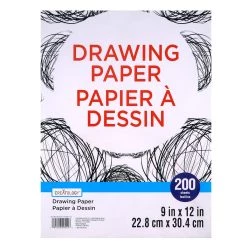 Coupon 🧨 12 Pack: Drawing Paper by Creatology™, 9" x 12" 🌟