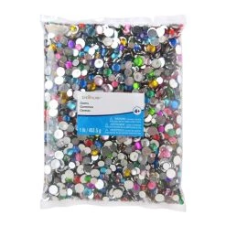 Coupon 🥰 12 Pack: 1lb. Round Gem Assortment by Creatology™ ⌛