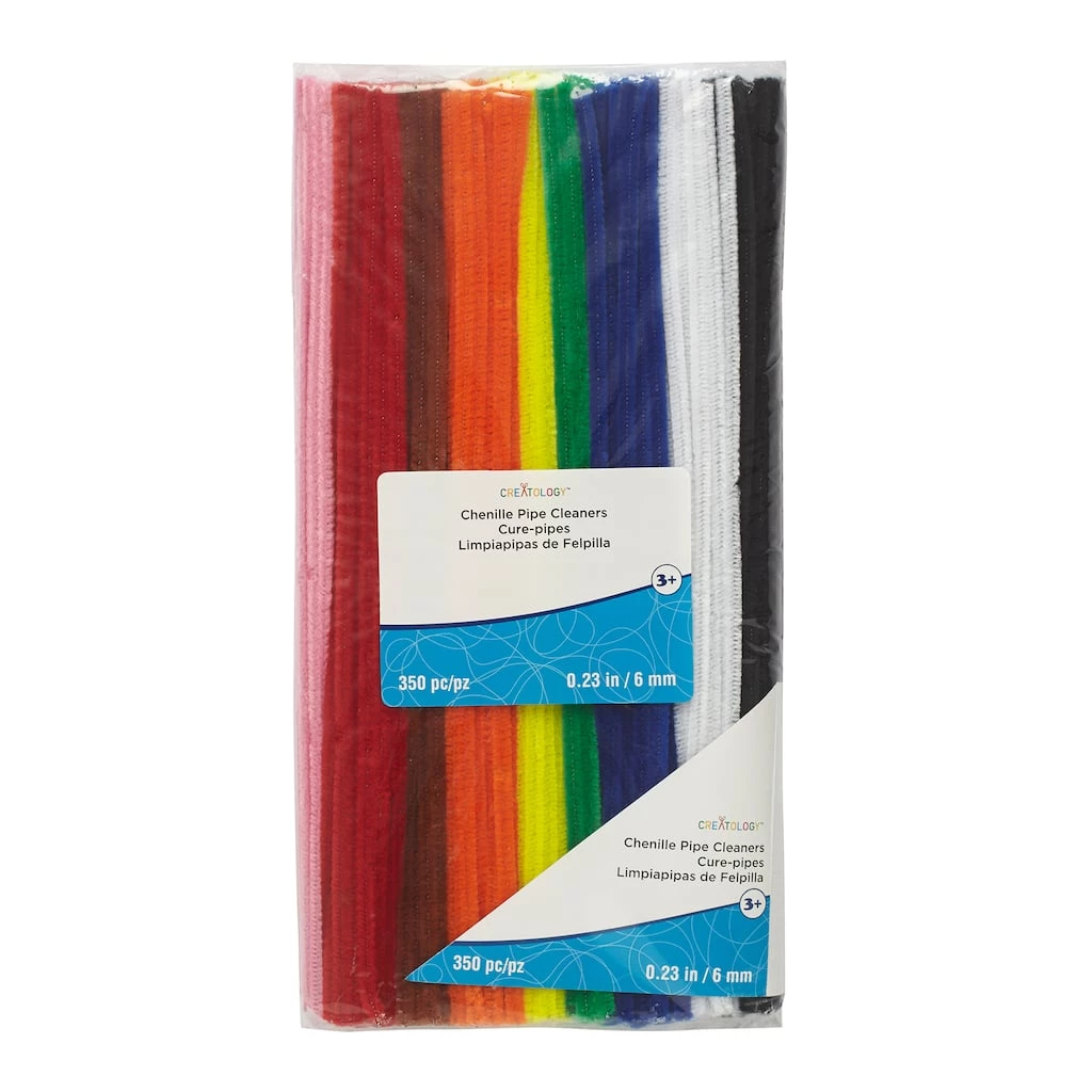 Coupon 🥰 12 Packs: 350 ct. (4,200 total) Rainbow Chenille Pipe Cleaners Value Pack by Creatology™ 🌟 3 Coupon 🥰 12 Packs: 350 ct. (4,200 total) Rainbow Chenille Pipe Cleaners Value Pack by Creatology™ 🌟