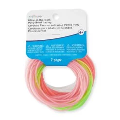 New 🎁 Glow in the Dark Pony Bead Lacing by Creatology™ 😍 -Cheap Creatology Store 10487980 20