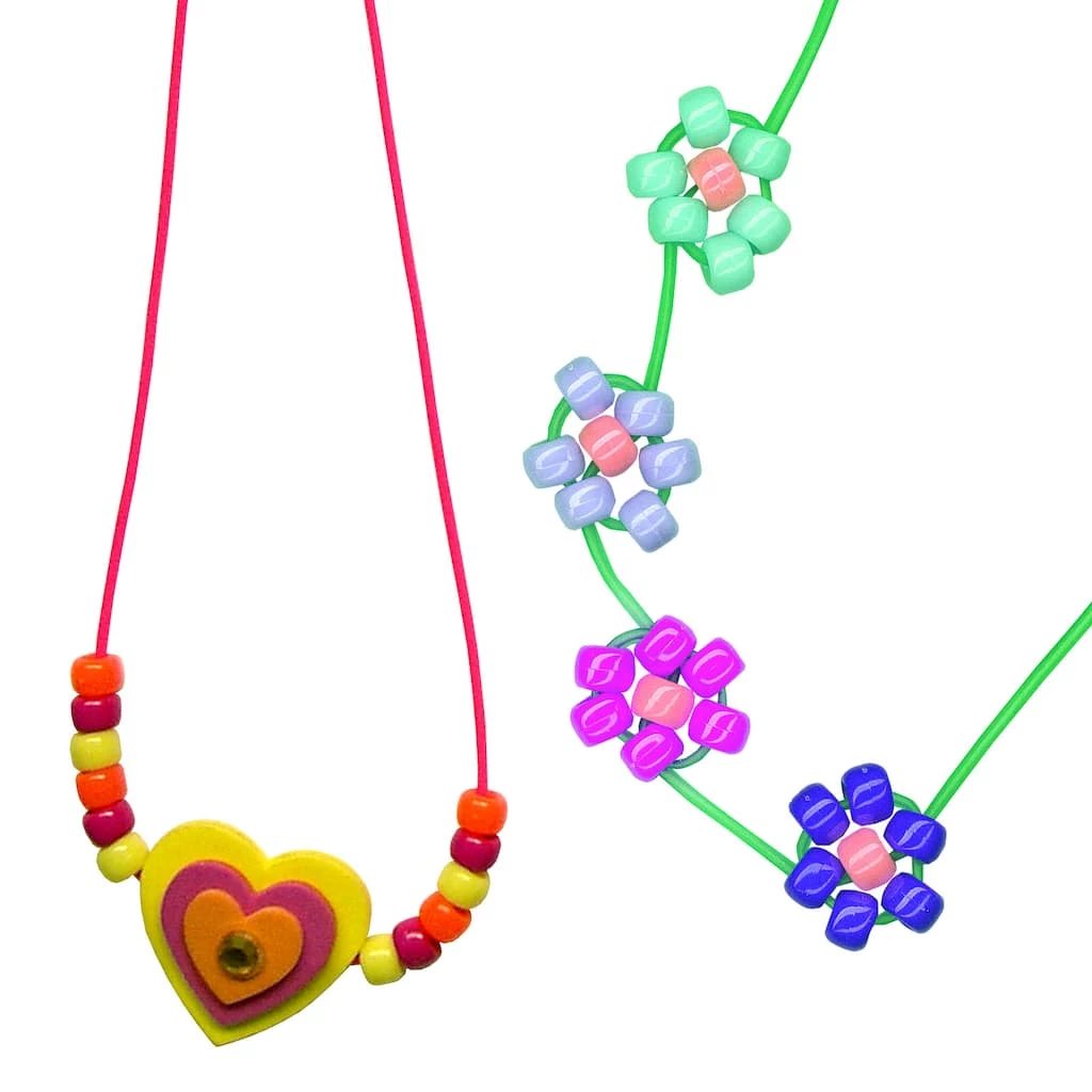 Budget ⌛ 12 Pack: Glow in the Dark Pony Bead Lacing by Creatology™ ⌛ 4 Budget ⌛ 12 Pack: Glow in the Dark Pony Bead Lacing by Creatology™ ⌛ - Image 2