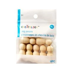 Best deal 🎉 1" Wooden Peg People by Creatology™ 🤩