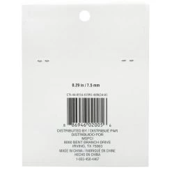 Brand new ✔️ 12 Packs: 340 ct. (4,080 total) White Circular Alphabet Beads by Creatology™, 7.5mm 🧨 -Cheap Creatology Store 10489634 2