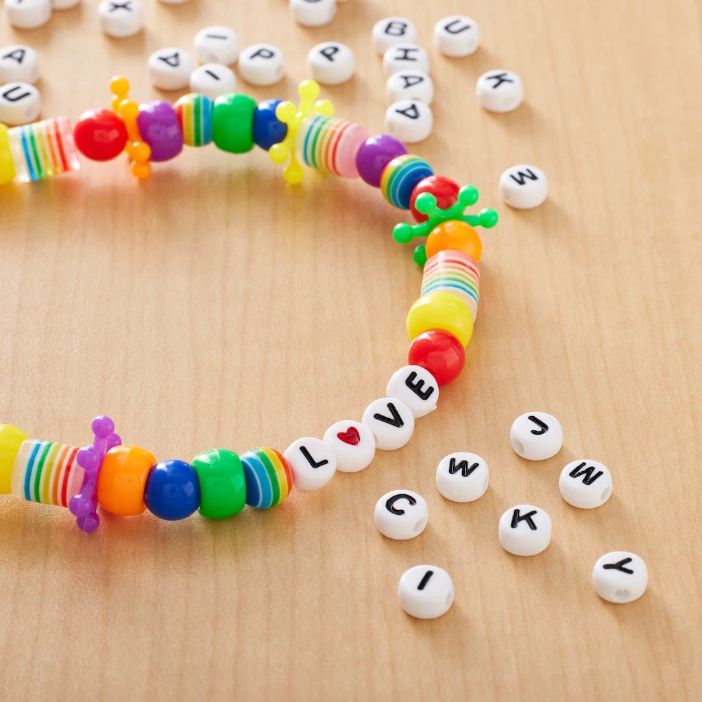 Top 10 ๐งจ White Round Alphabet Beads by Creatology™ โจ 4 Top 10 ๐งจ White Round Alphabet Beads by Creatology™ โจ - Image 2