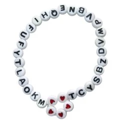 Brand new ✔️ 12 Packs: 340 ct. (4,080 total) White Circular Alphabet Beads by Creatology™, 7.5mm 🧨 -Cheap Creatology Store 10489634 3 1
