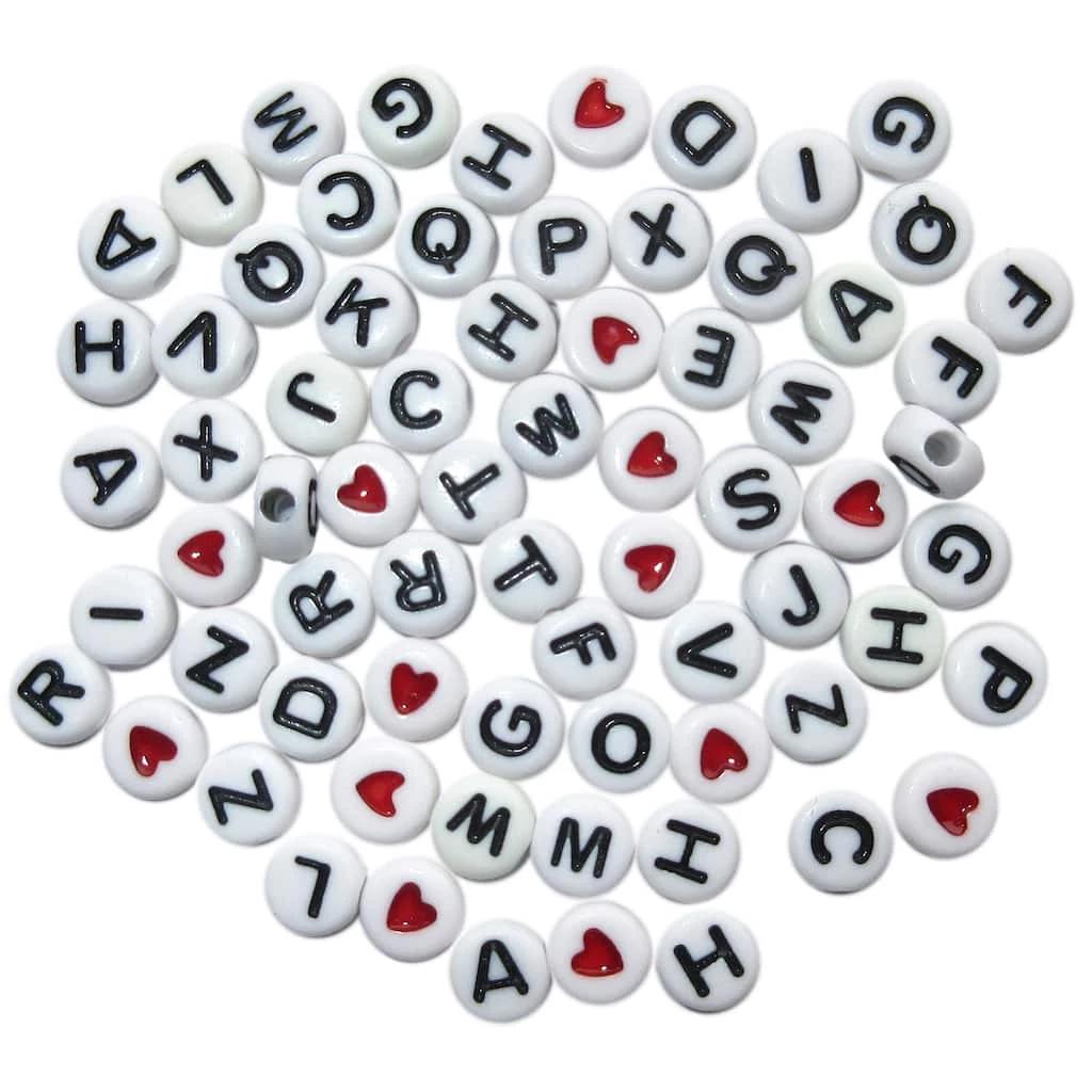 Top 10 ๐งจ White Round Alphabet Beads by Creatology™ โจ 3 Top 10 ๐งจ White Round Alphabet Beads by Creatology™ โจ