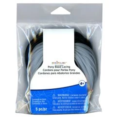 Top 10 🎁 Black & Frost Pony Bead Lacing by Creatology™ 🔥 -Cheap Creatology Store 10489966