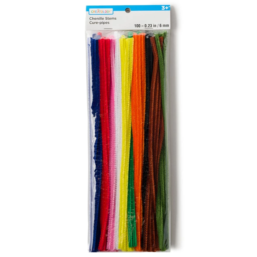 Best deal 🌟 Primary Chenille Pipe Cleaners Value Pack, 100ct. by Creatology™ 🔥 3 Best deal 🌟 Primary Chenille Pipe Cleaners Value Pack, 100ct. by Creatology™ 🔥