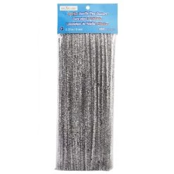 Outlet 😍 12 Packs: 100 ct. (1,200 total) 6mm Glitter Chenille Pipe Cleaners by Creatology™ 💯