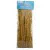 Cheap 🌟 12 Packs: 100 ct. (1,200 total) Gold Glitter Chenille Pipe Cleaners by Creatology™ 🎉 -Cheap Creatology Store 10525394