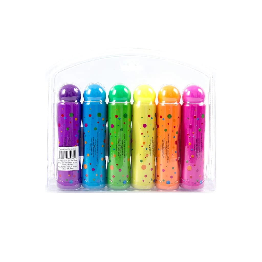 Discount ๐ 12 Packs: 6 ct. (72 total) Neon Dot Markers by Creatology® โจ 4 Discount ๐ 12 Packs: 6 ct. (72 total) Neon Dot Markers by Creatology® โจ - Image 2