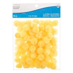 Promo ✔️ 12 Packs: 80 ct. (960 total) 1" Pom Poms by Creatology™ 🛒