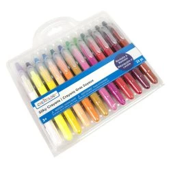 Top 10 👏 12 Packs: 24 ct. (288 total) Silky Crayons by Creatology™ ❤️ -Cheap Creatology Store 10567411 2