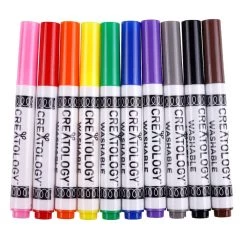 Best reviews of 😀 Primary Broad Line Washable Marker Set by Creatology® 🧨