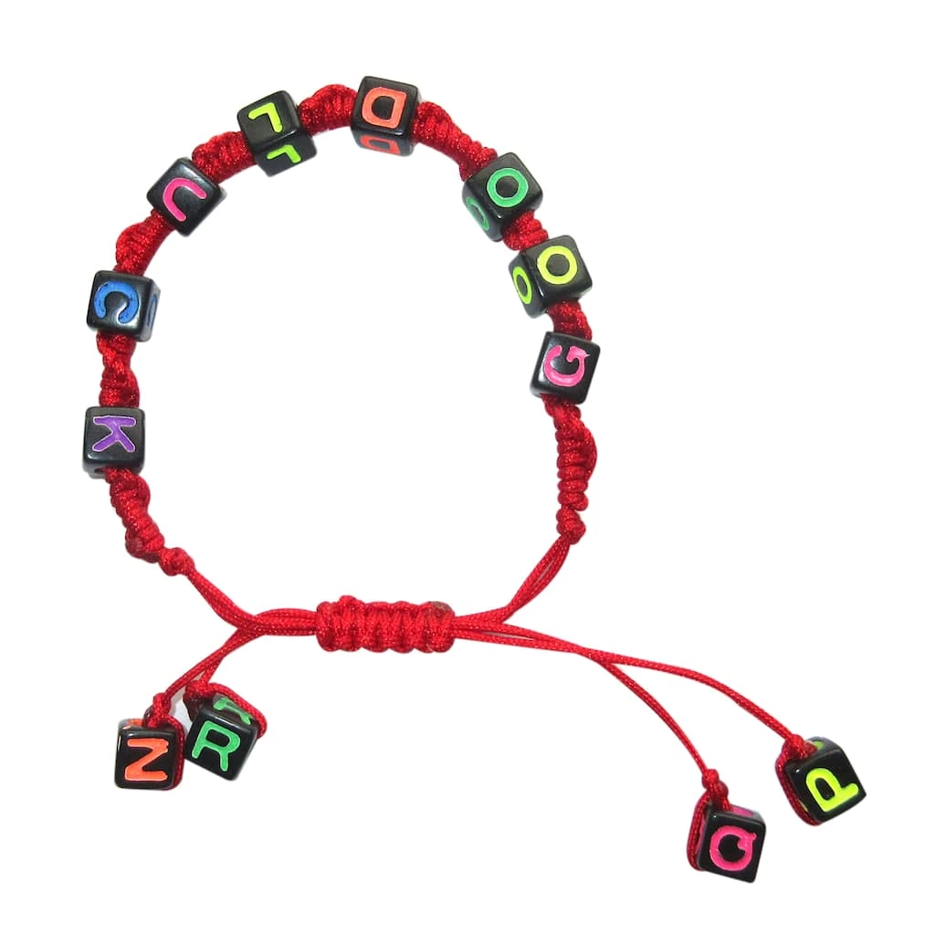 Buy ⌛ 12 Packs: 340 ct. (4,080 total) Neon & Black Alphabet Square Beads by Creatology™ 🤩 5 Buy ⌛ 12 Packs: 340 ct. (4,080 total) Neon & Black Alphabet Square Beads by Creatology™ 🤩 - Image 3