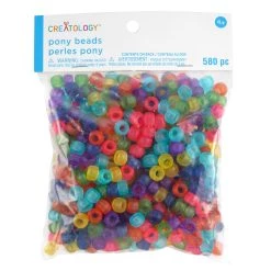 Brand new 🌟 Multicolor Pony Beads by Creatology™, 6mm x 9mm 😀