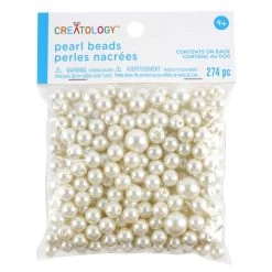 Promo 🔔 Pearl White Beads by Creatology™ 🔔 -Cheap Creatology Store 10647291 1