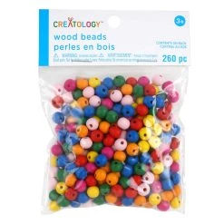 New 😍 Round Wood Beads by Creatology™ 💯 -Cheap Creatology Store 10647493 1