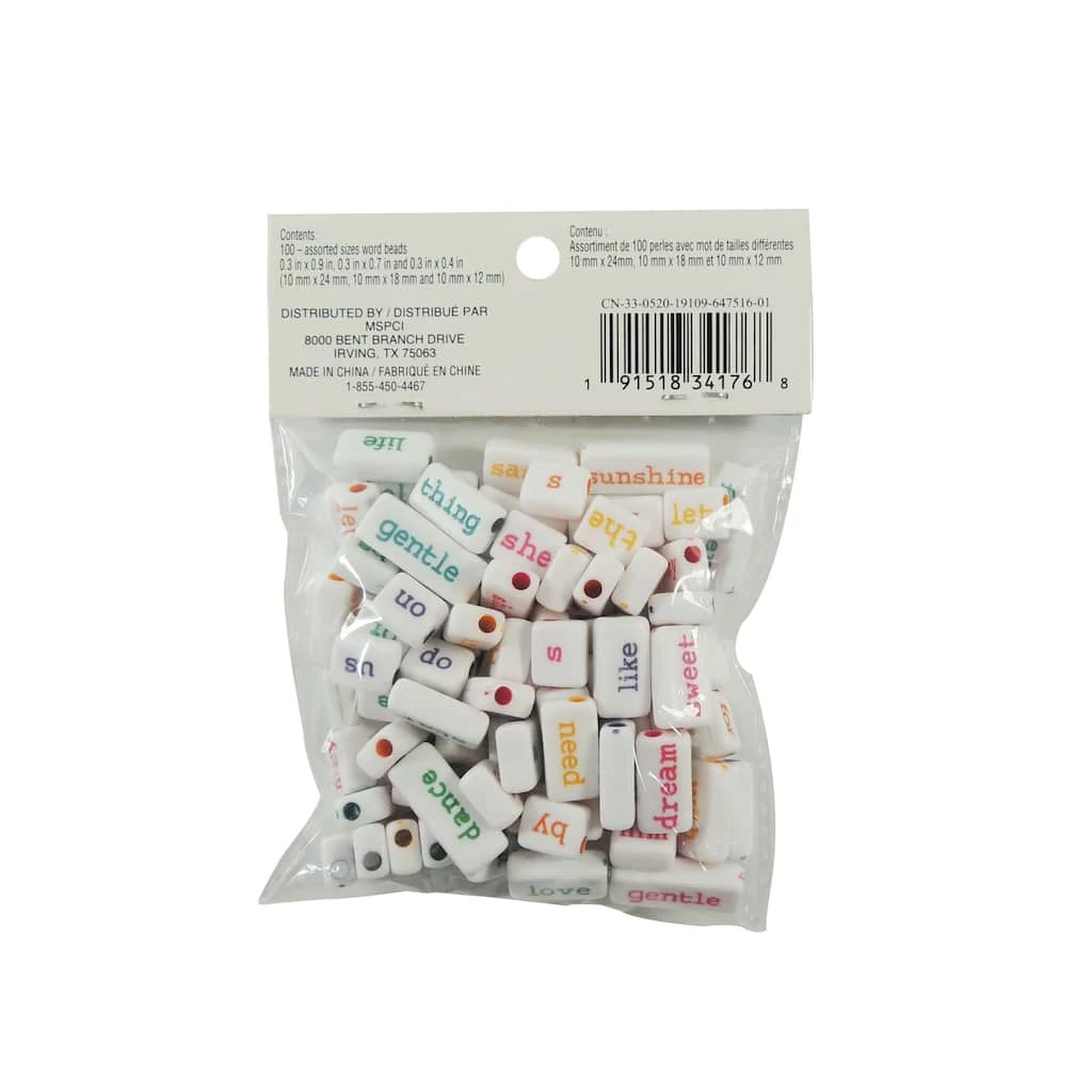 Cheap 🥰 Word Beads by Creatology™ 🌟 6 Cheap 🥰 Word Beads by Creatology™ 🌟 - Image 4