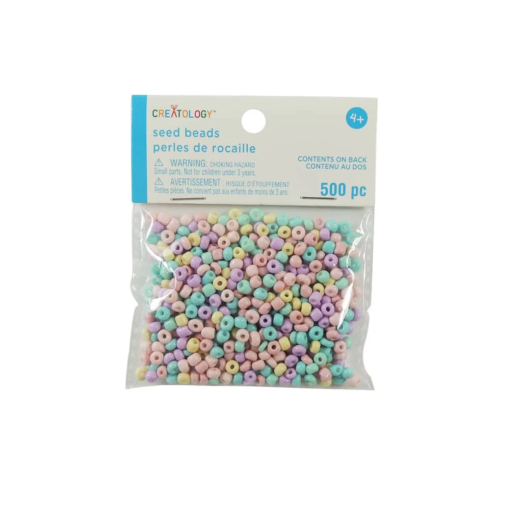 Cheapest 😉 12 Packs: 500 ct. (6,000 total) Pastel Seed Beads by Creatology™ 🛒 6 Cheapest 😉 12 Packs: 500 ct. (6,000 total) Pastel Seed Beads by Creatology™ 🛒 - Image 4