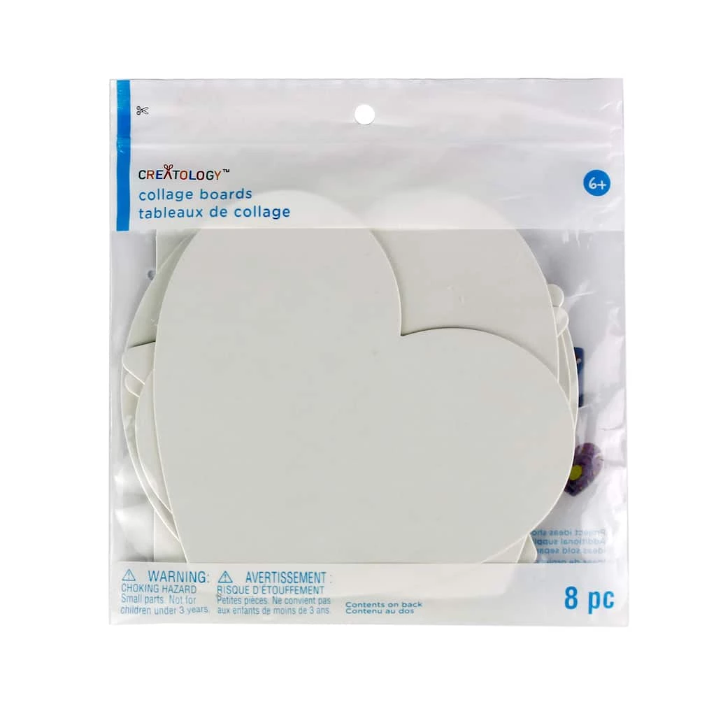 Budget ❤️ 12 Packs: 8 ct. (96 total) Basic Collage Board Set by Creatology™ 🌟 3 Budget ❤️ 12 Packs: 8 ct. (96 total) Basic Collage Board Set by Creatology™ 🌟