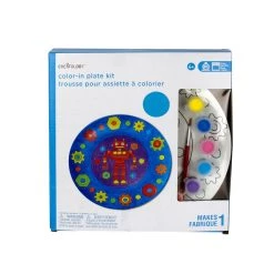 Best Sale 🎁 Robot Color-In Plate Kit by Creatology™ 👍 -Cheap Creatology Store 10661930 3