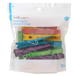 Promo 💯 12 Packs: 18 ct. (216 total) Colored Clothespins by Creatology™ ✔️ 5 Promo 💯 12 Packs: 18 ct. (216 total) Colored Clothespins by Creatology™ ✔️ -Cheap Creatology Store 10661931 1 1