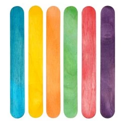 Best reviews of ⌛ 12 Packs: 30 ct. (360 total) Colorful Jumbo Craft Sticks by Creatology™ 🧨