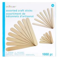 Buy 👏 Craft Sticks Assortments by Creatology™, 1000pc. 🔔