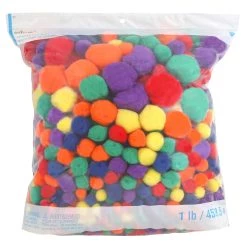 Top 10 💯 6 Pack: 1lb. Primary Pom Poms by Creatology™ ✔️