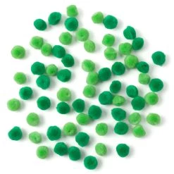 Brand new 🛒 Green Pom Poms by Creatology™, 65ct. ⭐ -Cheap Creatology Store 10661948 20