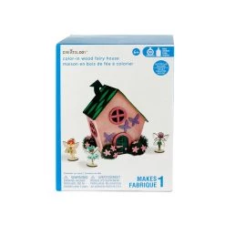 New 🌟 6 Pack: Fairy House Color-In 3D Wood Puzzle by Creatology™ 🤩 -Cheap Creatology Store 10662097 3 1
