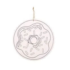 Best Sale 🥰 Donut Color-In Wood Ornament by Creatology™ ⭐