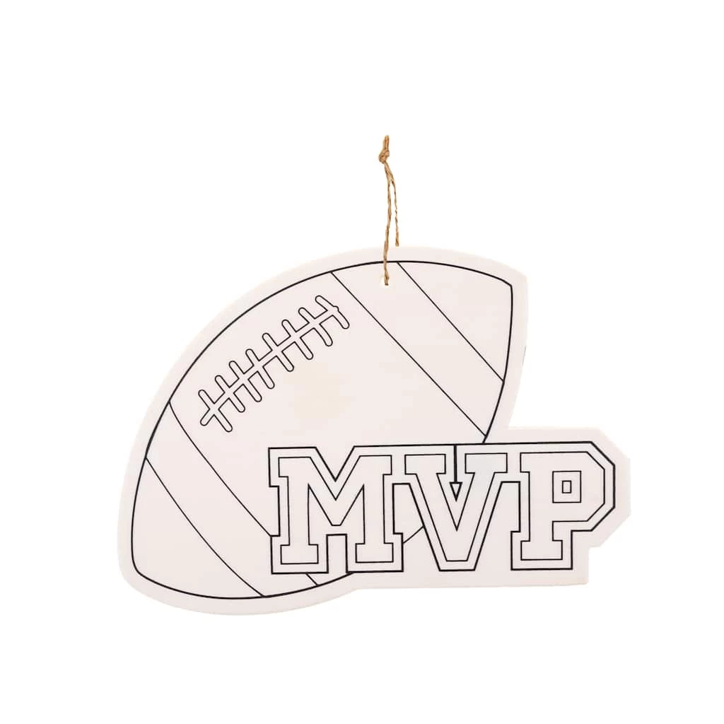 Buy ๐คฉ Football Color-In Wood Ornament by Creatology™ ๐ 3 Buy ๐คฉ Football Color-In Wood Ornament by Creatology™ ๐