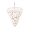 Hot Sale 🌟 Pizza Color-In Wood Ornament by Creatology™ 🤩 -Cheap Creatology Store 10662432 1