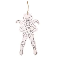 Discount ๐ Superhero Color-In Wood Ornament by Creatology™ ๐