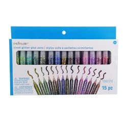 Outlet 💯 12 Packs: 15 ct. (180 total) Tinsel Glitter Glue Pens by Creatology™ 😉